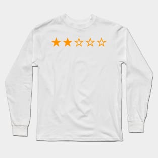 Getting Two Star Review on the Internet Long Sleeve T-Shirt